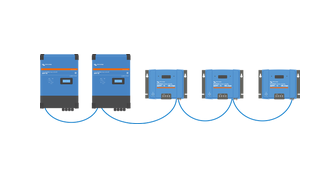 Schéma de principe branchement en parallèle